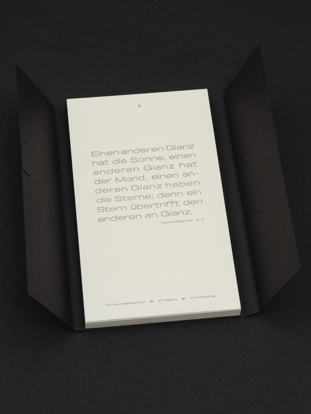 Adventskalender Sterne